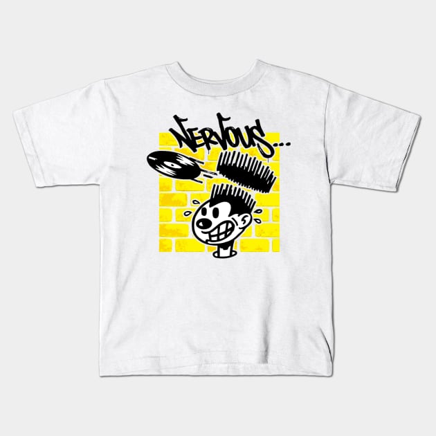 Nervous Kids T-Shirt by StrictlyDesigns